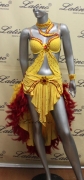 LATIN SALSA COMPETITION DRESS LDW (LS24) only on sale on latinodancewears.com