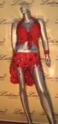 LATIN SALSA COMPETITION DRESS LDW (A196LT) only on sale on latinodancewears.com