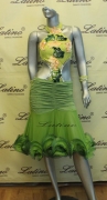 LATIN SALSA COMPETITION DRESS LDW (LS83) only on sale on latinodancewears.com