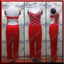 LATIN SALSA COMPETITION CATSUIT LDW (LT1366)