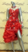 LATIN SALSA COMPETITION DRESS LDW (LS110) only on sale on latinodancewears.com