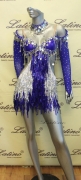 LATIN SALSA COMPETITION DRESS LDW (LS163) only on sale on latinodancewears.com