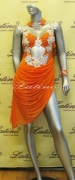 LATIN SALSA COMPETITION DRESS LDW (LS109A) only on sale on latinodancewears.com
